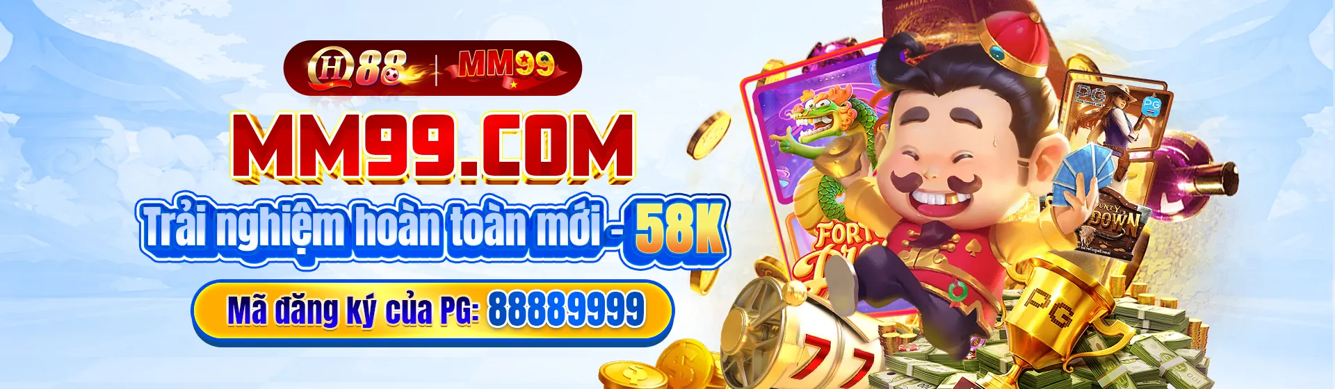 Banner đăng ký ricvip link vào
